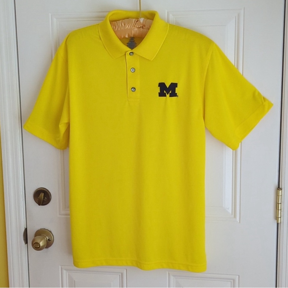 University of Michigan Yellow Polo